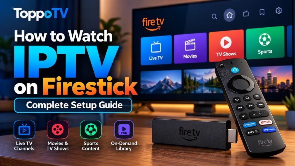 IPTV on Firestick complete setup guide